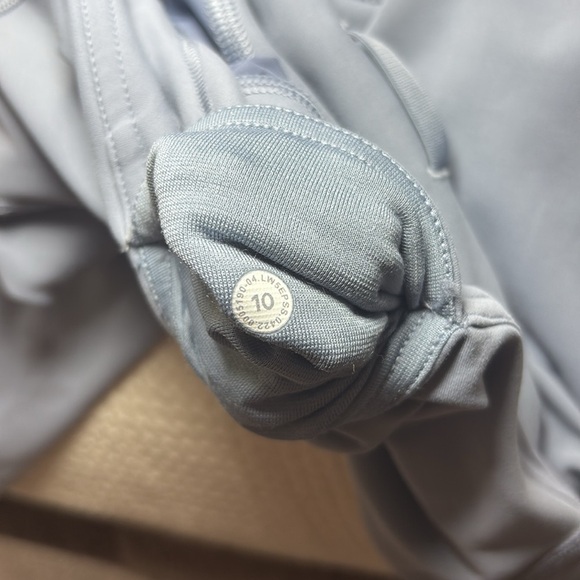 Lululemon Wunder Train 25” Leggings Tights Grey Chambray size 10 - Picture 6 of 8